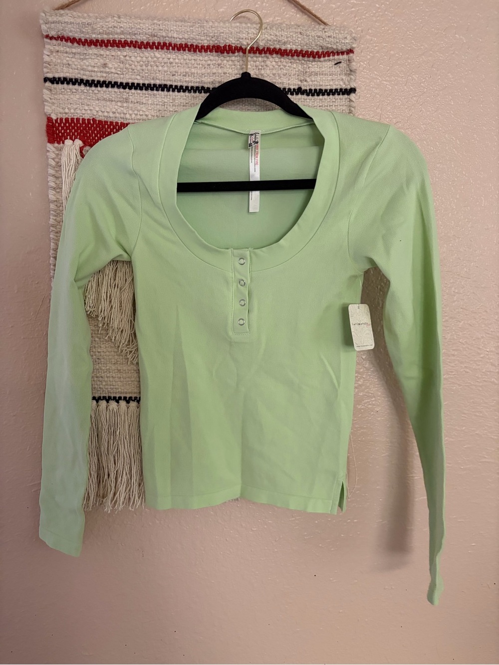 Free People Henley Long Sleeve